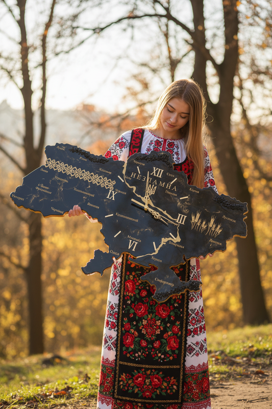 Дівчина у корсеті та спідниці з годинником Незламна