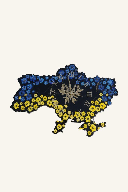 Годинник Мальовничі Квіти
